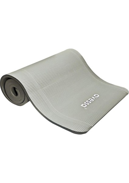Nbr Yoga Pilates Matı 10 mm Gri