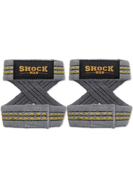 Shock Man 8 Loop Straps Gri-Sarı