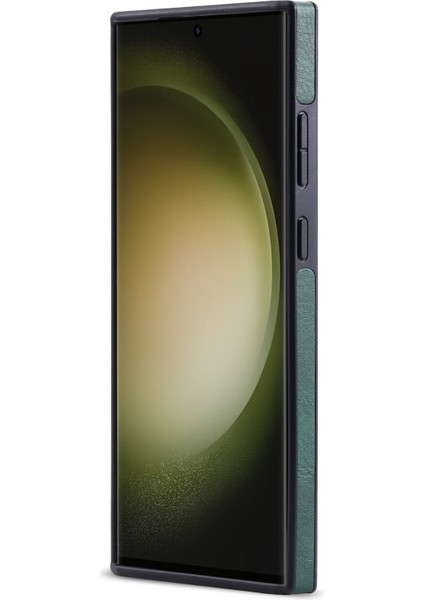 Samsung Galaxy S24 Ultra Telefon Kılıfı Çizilmez Yan Kenar Deri Kaplama Arka Kabuk (Yurt Dışından) fırsatları