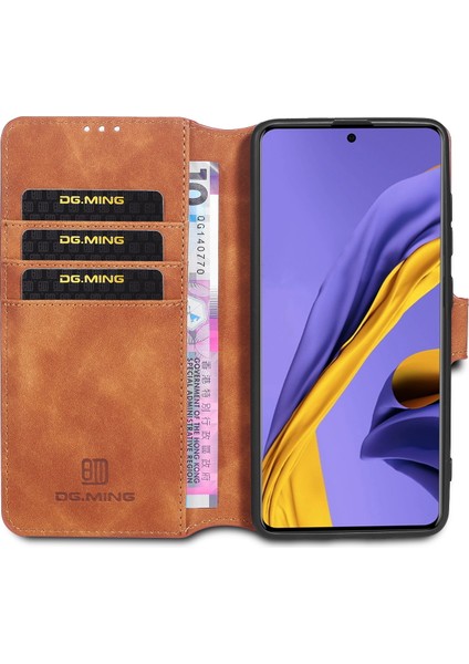 Samsung Galaxy A71 Retro Stil Deri Cüzdan Standı Telefon Kılıfı (Yurt Dışından) fırsatları