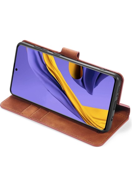 Samsung Galaxy A71 Retro Stil Deri Cüzdan Standı Telefon Kılıfı (Yurt Dışından) indirimleri