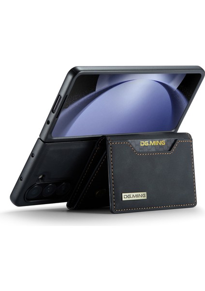 Samsung Galaxy Z Fold5 5g Pu Deri + Pc Çıkarılabilir Manyetik Kickstand Cüzdan Kılıf Telefon Kılıfı (Yurt Dışından) modelleri