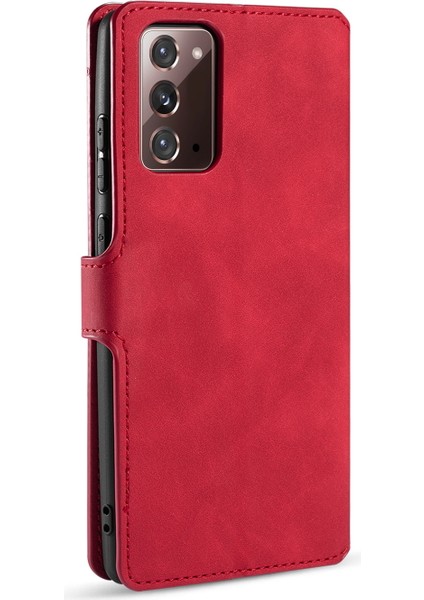 Samsung Galaxy NOTE20 4g/5g Vintage Pu Deri Cüzdan Standı Kılıf (Yurt Dışından) modelleri