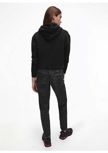 Kadın Pamuk Karışımı Kapüşonlu Sweatshirt