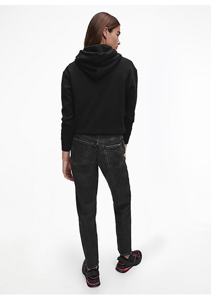 Kadın Pamuk Karışımı Kapüşonlu Sweatshirt