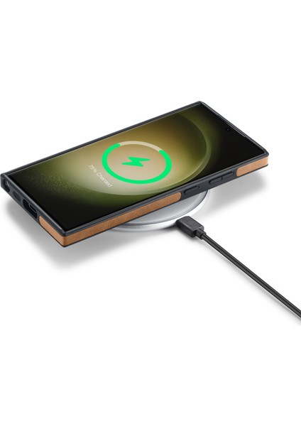 Samsung Galaxy S23 Ultra Pu Deri+Pc+Tpu Telefon Kılıfı (Yurt Dışından) fırsatları
