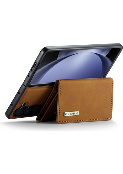 Samsung Galaxy Z Fold5 5g Pu Deri+Pc Kickstand Cüzdan Telefon Kılıfı (Yurt Dışından) modelleri