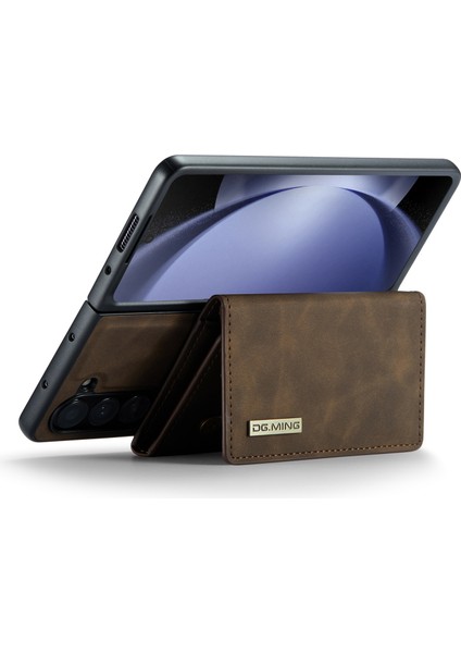 Samsung Galaxy Z Fold5 5g Pu Deri+Pc Kickstand Cüzdan Telefon Kılıfı (Yurt Dışından) modelleri