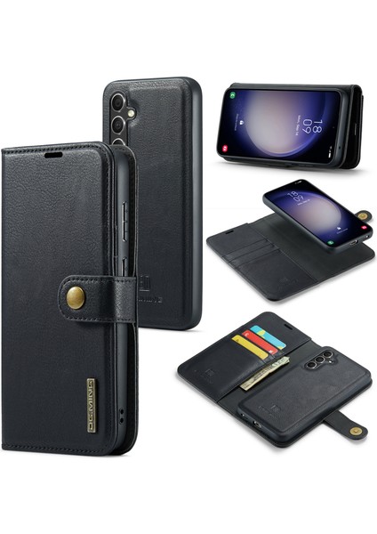 Samsung Galaxy A36 5g Çıkarılabilir Bölünmüş Deri Telefon Kılıfı (Yurt Dışından)