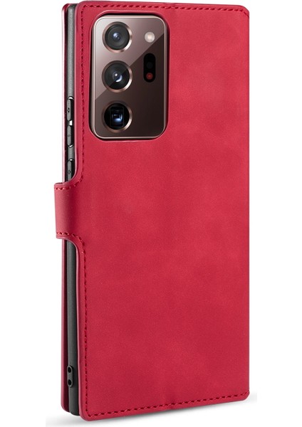 Samsung Galaxy NOTE20 ULTRA/NOTE20 Ultra 5g Retro Deri Cüzdan Standı Kılıfı (Yurt Dışından) modelleri