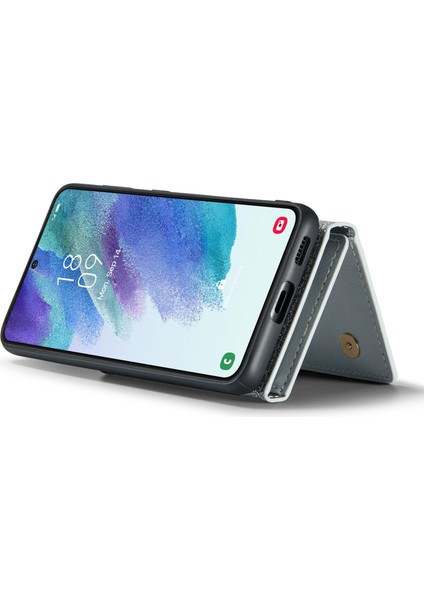 Samsung Galaxy S21 Fe 5g Manyetik Çıkarılabilir Tasarım Parıltılı Bling Tozu Pu Deri Kılıf Pc + Tpu Fermuarlı Cep Cüzdan Ayaklı Telefon Kılıfı (Yurt Dışından) fırsatları