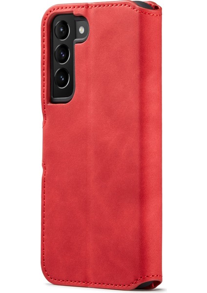 Samsung Galaxy S22 5g Retro Stil Telefon Kılıfı Standı Cüzdan Pu Deri Kılıf (Yurt Dışından) modelleri