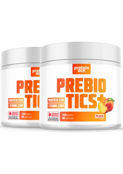 Prebiotics+ Şeftali 240g x 2 Adet - 160 Servis