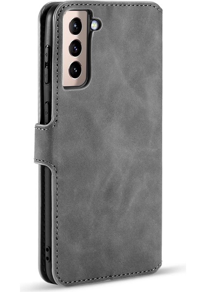 Samsung Galaxy S21 4g/5g Retro Stil Deri Cüzdan Kılıf Standı Kapağı (Yurt Dışından) modelleri