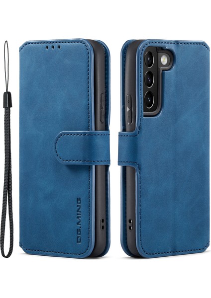 Samsung Galaxy S22 5g Retro Stil Telefon Kılıfı Standı Cüzdan Pu Deri Kılıf (Yurt Dışından)