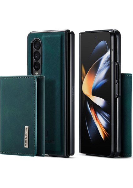 Samsung Galaxy Z Fold4 5g Telefon Kılıfı Çıkarılabilir 2'si 1 Arada Cüzdan Telefon Kılıfı Aşınmaya Dayanıklı Cep Telefonu Kılıfı (Yurt Dışından)