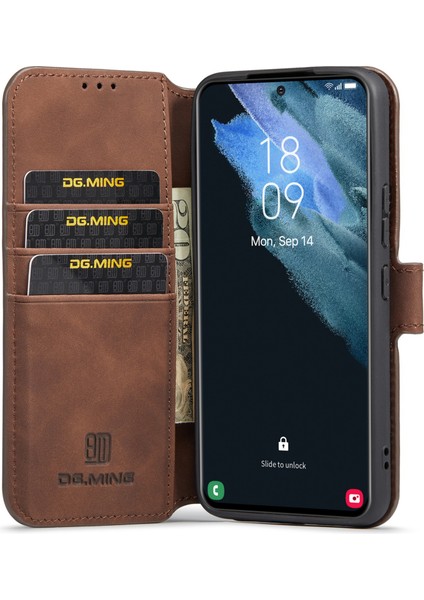 Samsung Galaxy S22 5g Retro Stil Telefon Kılıfı Standı Cüzdan Pu Deri Kılıf (Yurt Dışından) indirimleri