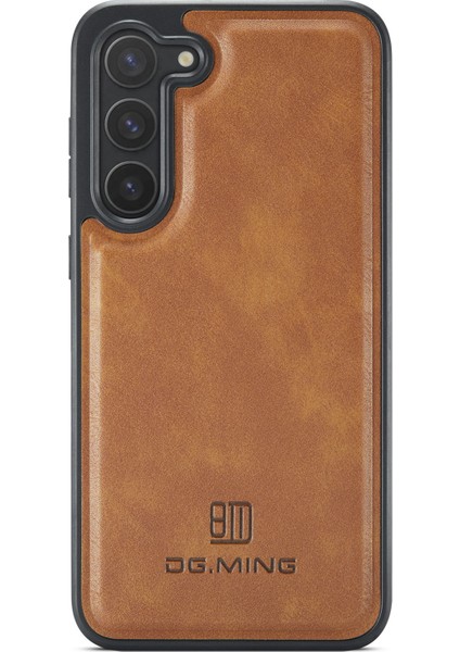 Samsung Galaxy S23 Deri Kaplamalı Pc+Tpu Telefon Arka Kapağı (Yurt Dışından)