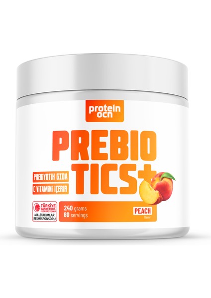 Prebiotics+ - Şeftali 240g - 80 Servis