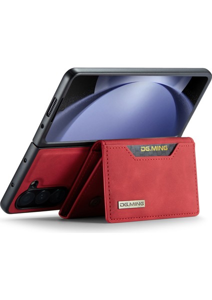 Samsung Galaxy Z Fold5 5g Pu Deri + Pc Çıkarılabilir Manyetik Kickstand Cüzdan Kılıf Telefon Kılıfı (Yurt Dışından) modelleri