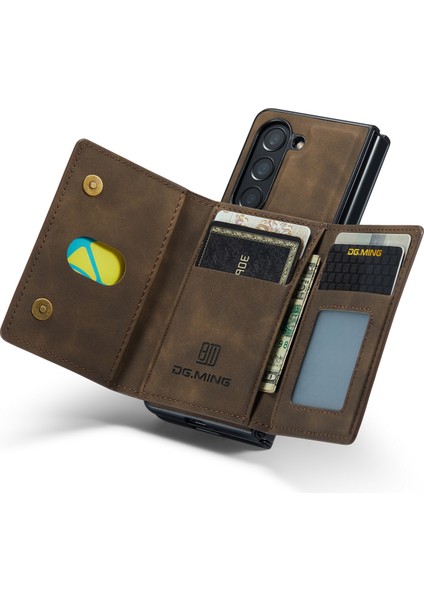 Samsung Galaxy Z Fold5 5g Pu Deri + Pc Çıkarılabilir Manyetik Kickstand Cüzdan Kılıf Telefon Kılıfı (Yurt Dışından) fiyatları