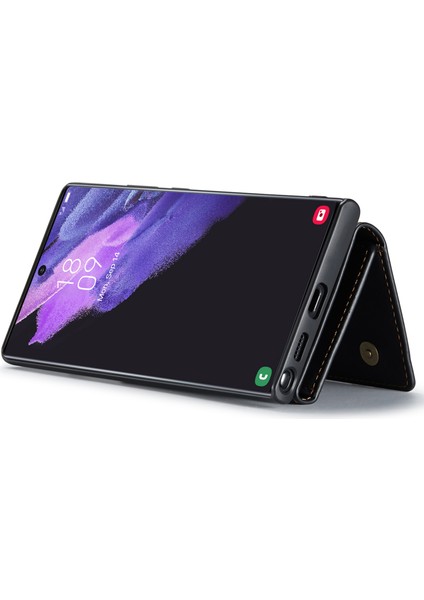 Samsung Galaxy S22 Ultra 5g Çıkarılabilir 2'si 1 Arada Cüzdan Telefon Kılıfı Kablosuz Şarj Desteği Hibrit Telefon Koruyucu (Yurt Dışından) fırsatları