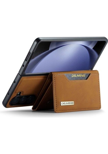 Samsung Galaxy Z Fold5 5g Pu Deri + Pc Çıkarılabilir Manyetik Kickstand Cüzdan Kılıf Telefon Kılıfı (Yurt Dışından) modelleri