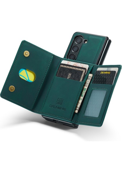 Samsung Galaxy Z Fold5 5g Pu Deri + Pc Çıkarılabilir Manyetik Kickstand Cüzdan Kılıf Telefon Kılıfı (Yurt Dışından) fiyatları