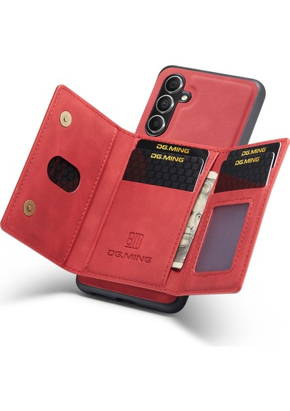 Samsung Galaxy A34 5g Çıkarılabilir Manyetik Telefon Kılıfı Pu Deri Kaplamalı Pc + Tpu Cüzdan Kılıfı Kickstand ile (Yurt Dışından) modelleri