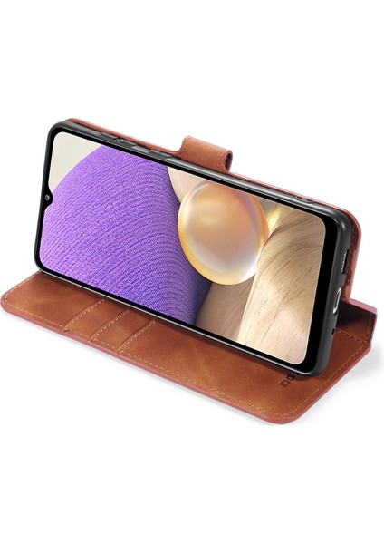 Samsung Galaxy A32 5G/M32 5g Retro Stil Deri Cüzdan Standı Kılıfı (Yurt Dışından) indirimleri