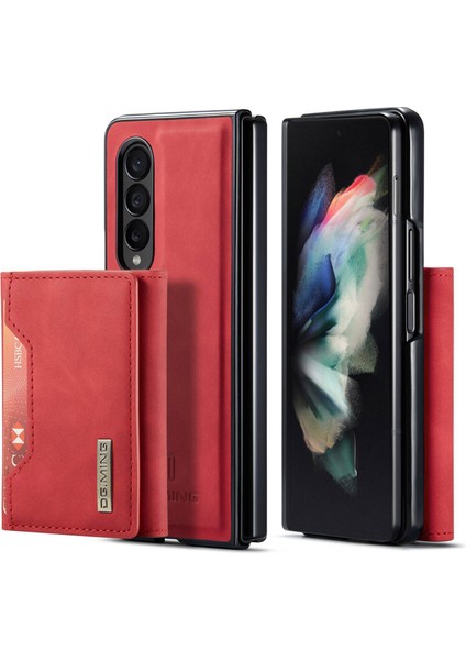 Samsung Galaxy Z Fold3 5g Telefon Kılıfı Darbeye Dayanıklı Kılıf Manyetik Emici Çıkarılabilir Cüzdan Telefon Kılıfı Destek Standı Koruyucu Kapak (Yurt Dışından)