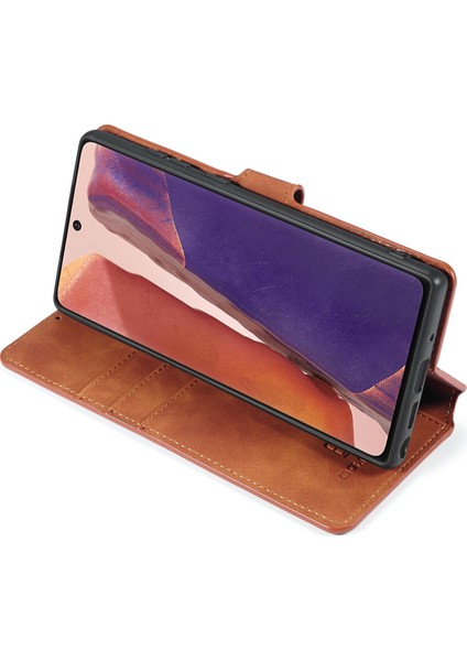 Samsung Galaxy NOTE20 4g/5g Vintage Pu Deri Cüzdan Standı Kılıf (Yurt Dışından) indirimleri