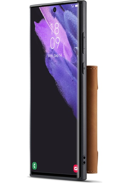 Samsung Galaxy S22 Ultra 5g Düşmeye Karşı Dayanıklı Manyetik 2'si 1 Arada Cüzdan Telefon Kılıfı Darbeye Dayanıklı Telefon Koruyucu (Yurt Dışından) modelleri