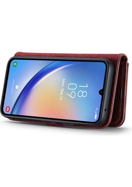Samsung Galaxy A34 5g Çıkarılabilir Manyetik Kılıf Bölünmüş Deri Telefon Cüzdan Standı Düşmeye Dayanıklı Kılıf (Yurt Dışından) modelleri