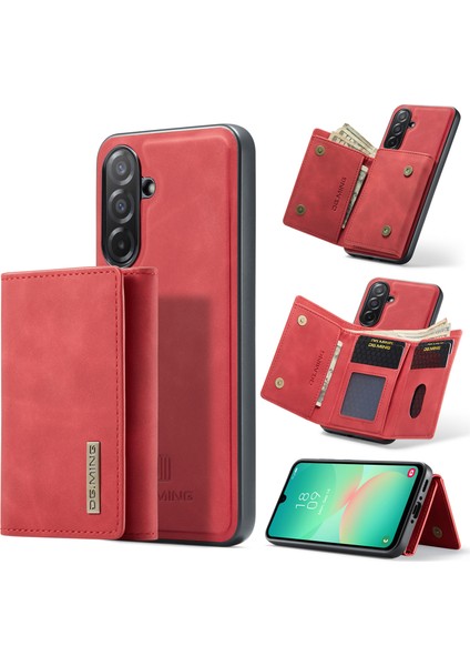 Samsung Galaxy A26 5g Kickstand Pu Telefon Kılıfı Çıkarılabilir Cüzdan ile (Yurt Dışından)