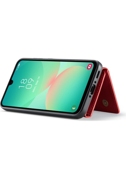 Samsung Galaxy A26 5g Kickstand Pu Telefon Kılıfı Çıkarılabilir Cüzdan ile (Yurt Dışından) modelleri