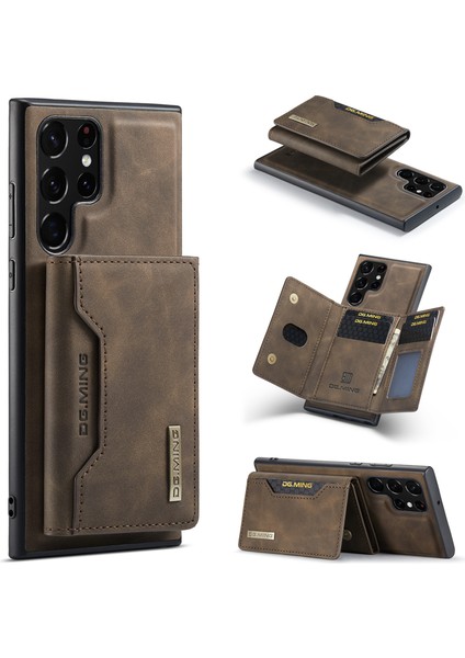 Samsung Galaxy S25 Ultra Pu+Pc+Tpu Telefon Kılıfı Çıkarılabilir Cüzdan (Yurt Dışından)