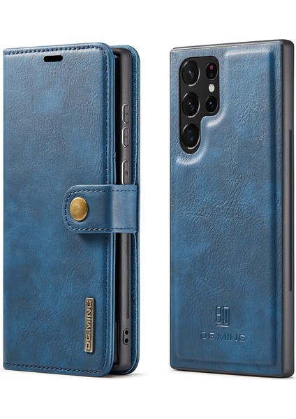 Samsung Galaxy S22 Ultra 5g Çıkarılabilir 2'si 1 Arada Cüzdan Telefon Kılıfı Standlı (Yurt Dışından)