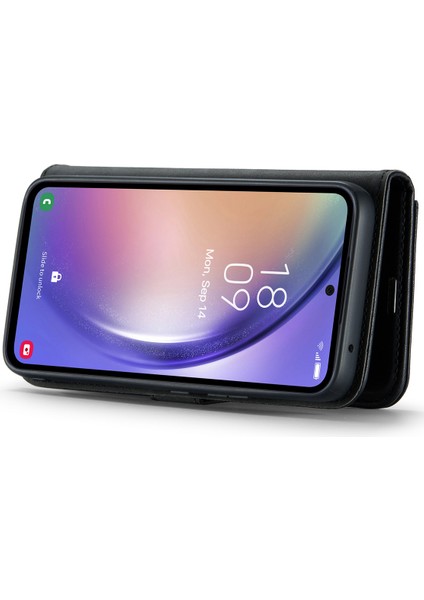Samsung Galaxy A54 5g Bölünmüş Deri Stand Cüzdan Telefon Kılıfı Manyetik Çıkarılabilir Koruyucu Kılıf (Yurt Dışından) modelleri