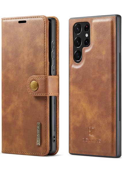 Samsung Galaxy S22 Ultra 5g Çıkarılabilir 2'si 1 Arada Cüzdan Telefon Kılıfı Standlı (Yurt Dışından)