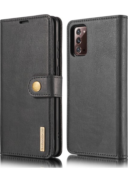 Samsung Galaxy NOTE20 / NOTE20 5g Çıkarılabilir 2'si 1 Arada Pc Arka Kapağı + Bölünmüş Deri Kılıf (Yurt Dışından) fiyatları