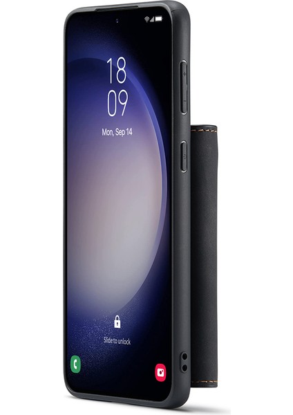 Samsung Galaxy S25 Kickstand Pu Telefon Kılıfı Çıkarılabilir Cüzdan ile (Yurt Dışından) modelleri