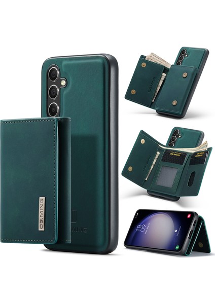 Samsung Galaxy S25 Kickstand Pu Telefon Kılıfı Çıkarılabilir Cüzdan ile (Yurt Dışından)
