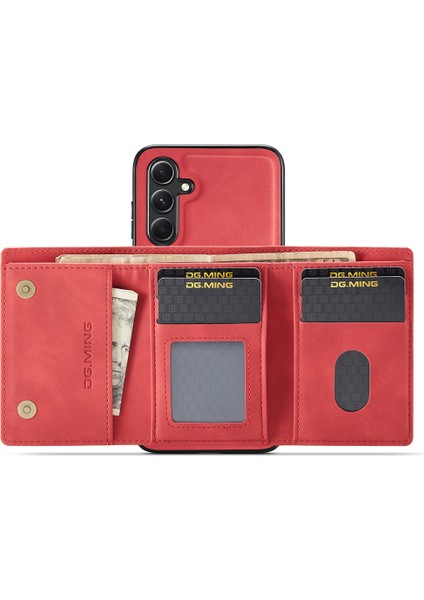 Samsung Galaxy S25 Kickstand Pu Telefon Kılıfı Çıkarılabilir Cüzdan ile (Yurt Dışından) indirimleri