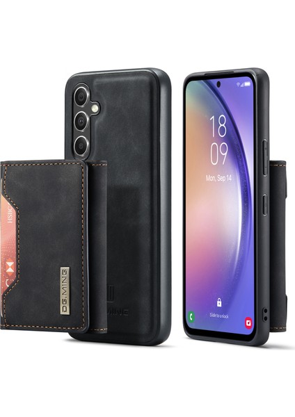 Samsung Galaxy A54 5g Pu Deri Kaplamalı Pc+Tpu Telefon Kılıfı Çıkarılabilir Cüzdan Arka Destek Kapağı (Yurt Dışından)