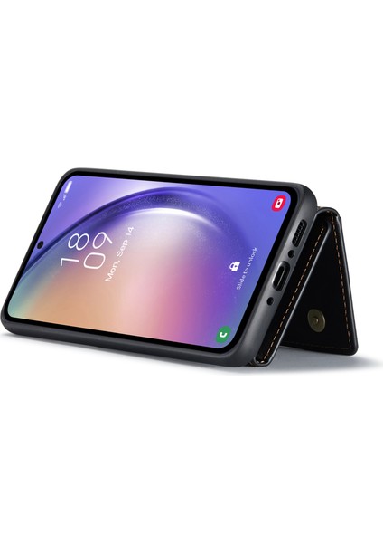 Samsung Galaxy A54 5g Pu Deri Kaplamalı Pc+Tpu Telefon Kılıfı Çıkarılabilir Cüzdan Arka Destek Kapağı (Yurt Dışından) fiyatları