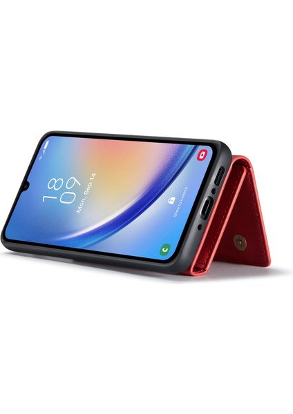 Samsung Galaxy A34 5g Pc+Tpu+Pu Deri Düşmeye Lı Kapak Manyetik Cüzdan Destekli Telefon Kılıfı (Yurt Dışından) modelleri