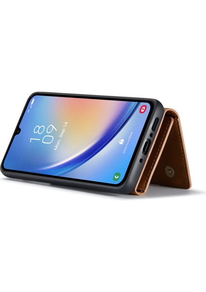 Samsung Galaxy A34 5g Pc+Tpu+Pu Deri Düşmeye Lı Kapak Manyetik Cüzdan Destekli Telefon Kılıfı (Yurt Dışından) modelleri