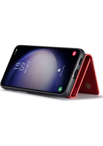 Samsung Galaxy A16 5g / A16 4g Kickstand Pu Telefon Kılıfı Çıkarılabilir Cüzdan ile (Yurt Dışından) modelleri