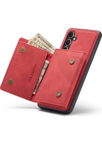 Samsung Galaxy S24 Fe Kickstand Pu Telefon Kılıfı Çıkarılabilir Cüzdan ile (Yurt Dışından) indirimleri